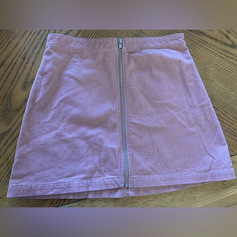 Art Class Corduroy Pink Skirt